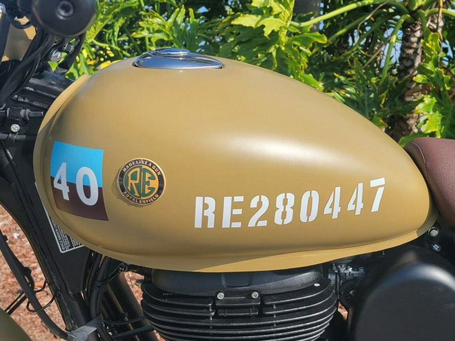 2024 Royal Enfield Classic 350 Signals Desert Sand 350