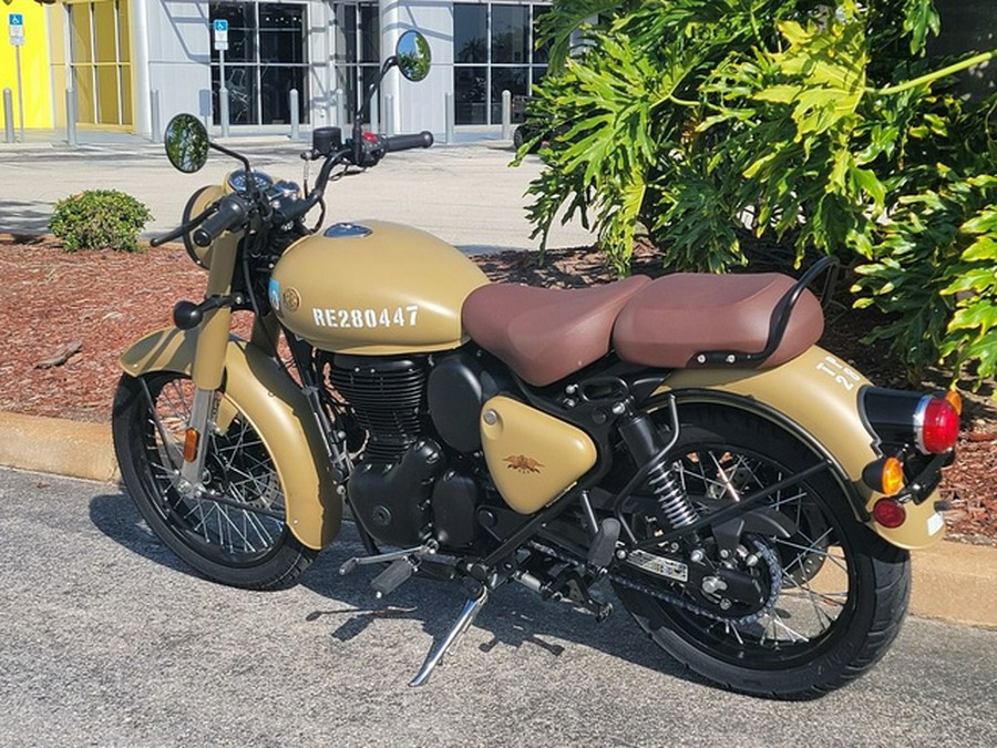 2024 Royal Enfield Classic 350 Signals Desert Sand 350