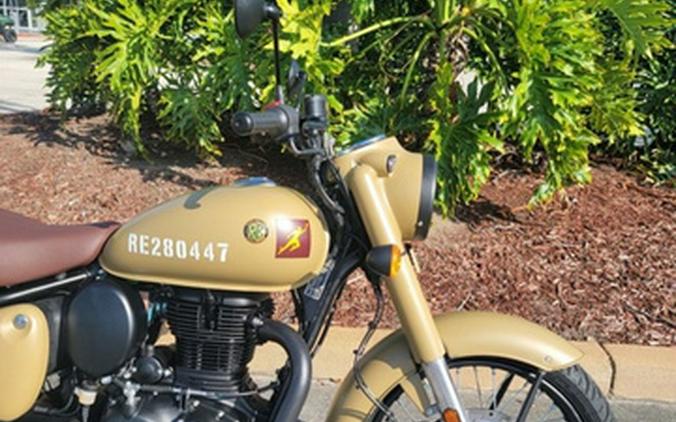 2024 Royal Enfield Classic 350 Signals Desert Sand 350