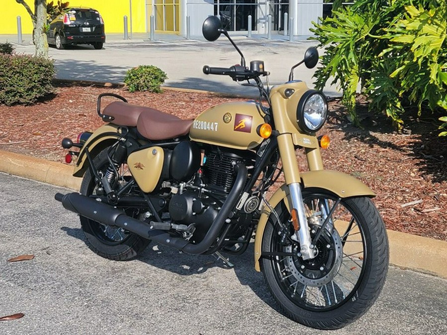 2024 Royal Enfield Classic 350 Signals Desert Sand 350