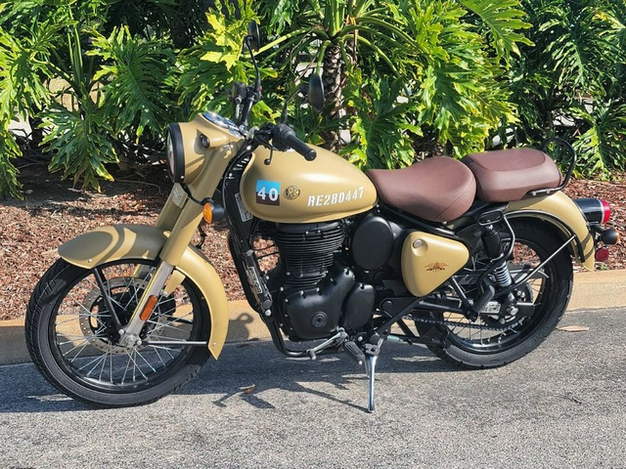 2024 Royal Enfield Classic 350 Signals Desert Sand 350