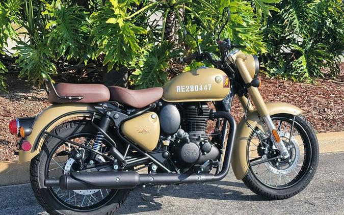 2024 Royal Enfield Classic 350 Signals Desert Sand 350