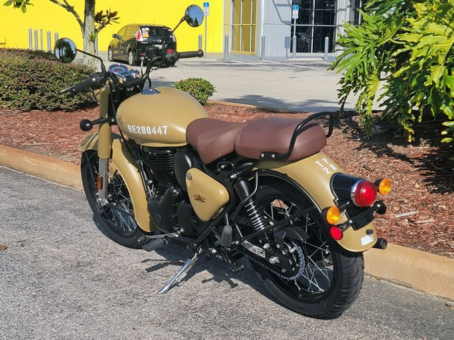 2024 Royal Enfield Classic 350 Signals Desert Sand 350