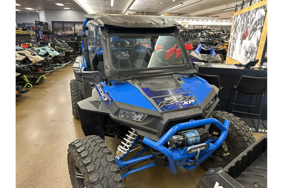 2017 Polaris Industries RZR XP 1000 EPS HIGH LIFTER BLUE EPS High Lifter Edition