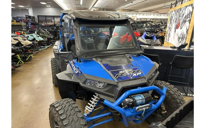 2017 Polaris Industries RZR XP 1000 EPS HIGH LIFTER BLUE EPS High Lifter Edition