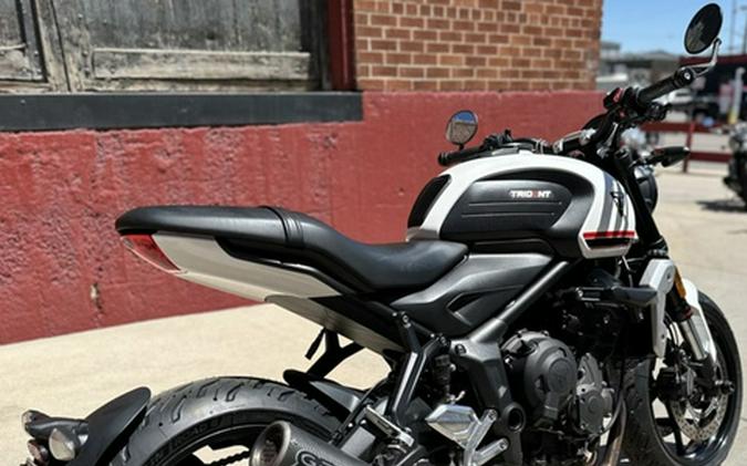 2022 Triumph Trident 660 Crystal White