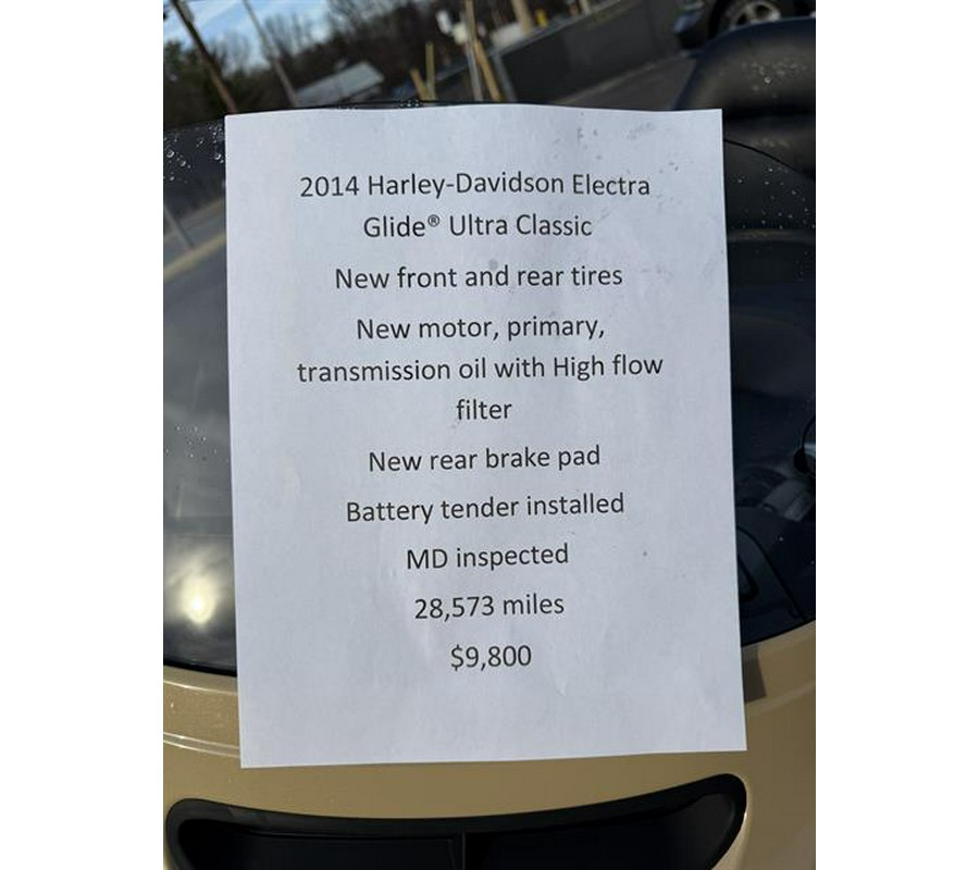 2014 Harley-Davidson Electra Glide® Ultra Classic®