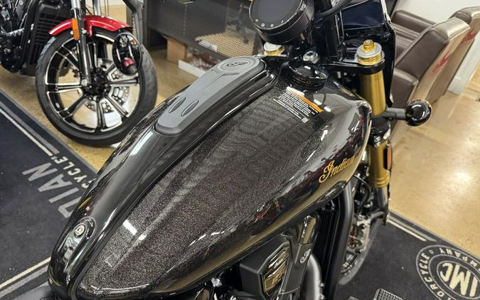 2026 Indian Motorcycle® 101 Scout® Black Crystal with Super Graphite