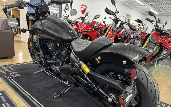 2026 Indian Motorcycle® 101 Scout® Black Crystal with Super Graphite