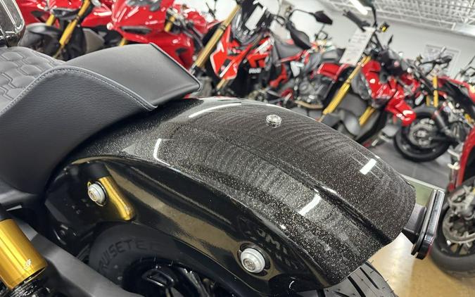 2026 Indian Motorcycle® 101 Scout® Black Crystal with Super Graphite