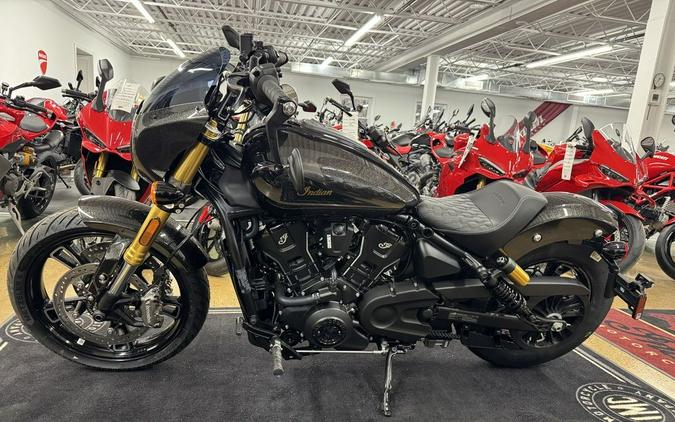 2026 Indian Motorcycle® 101 Scout® Black Crystal with Super Graphite