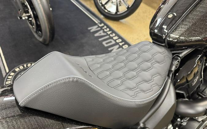 2026 Indian Motorcycle® 101 Scout® Black Crystal with Super Graphite