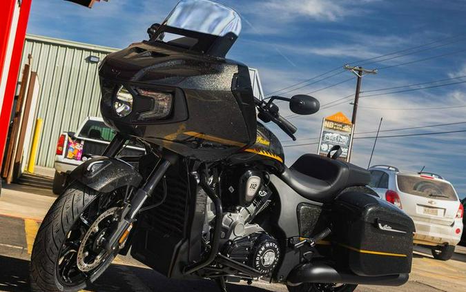 2026 Indian Motorcycle® Challenger® Dark Horse® 112 w/PowerBand Audio Black Crystal w/Black Metalli