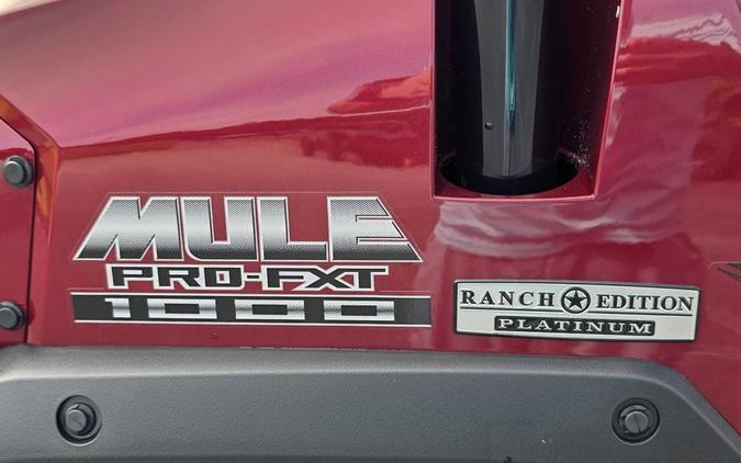 2026 Kawasaki Mule™ PRO-FXT™ 1000 Platinum Ranch Edition