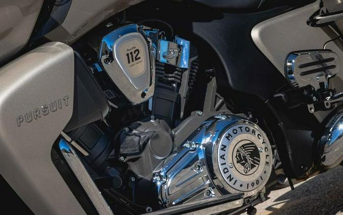 2026 Indian Motorcycle® Pursuit® Limited 112 w/PowerBand Audio Silver Quartz Metallic