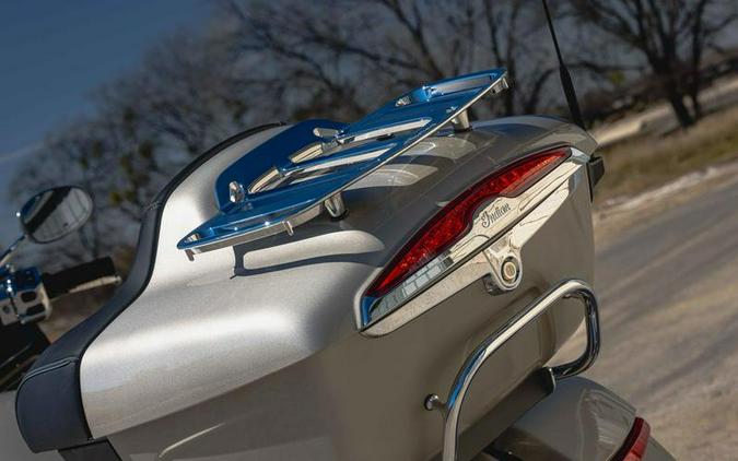 2026 Indian Motorcycle® Pursuit® Limited 112 w/PowerBand Audio Silver Quartz Metallic