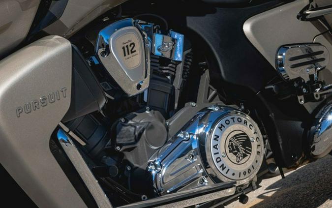 2026 Indian Pursuit Limited 112 W/Powerband Audio Silver Quar