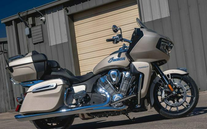 2026 Indian Pursuit Limited 112 W/Powerband Audio Silver Quar