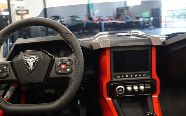 2026 Polaris Slingshot® R Manual Radiant Gray with Indy Red Pearl