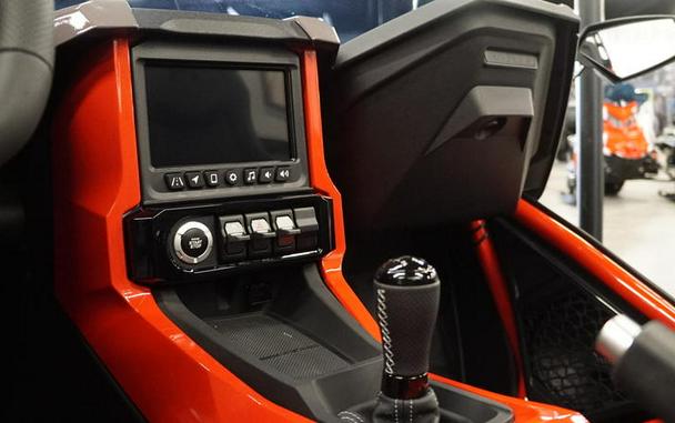 2026 Polaris Slingshot® R Manual Radiant Gray with Indy Red Pearl