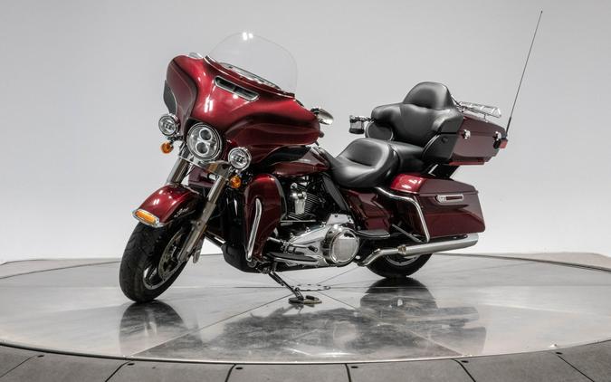 2017 HARLEY-DAVIDSON FLHTK LIMITED in Mysterious Red Sunglo/Velocity Red with 4,770 miles!