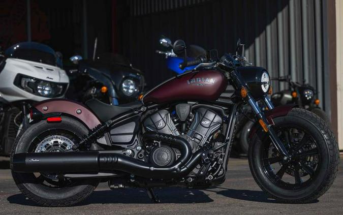 2026 Indian Motorcycle® Scout® Bobber Maroon Metallic Smoke