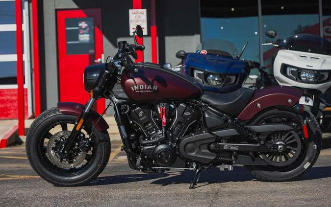 2026 Indian Motorcycle® Scout® Bobber Maroon Metallic Smoke