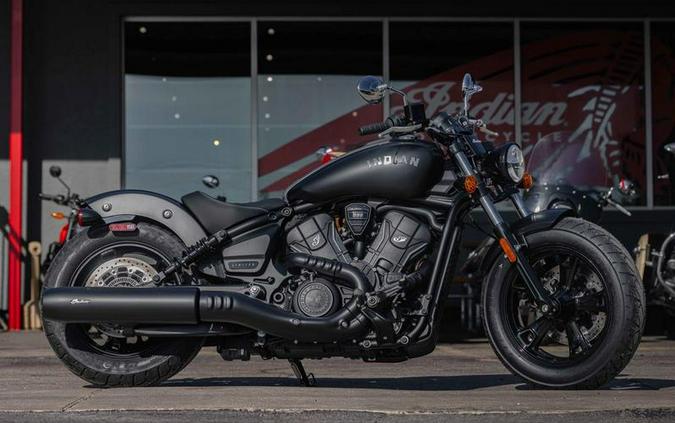 2026 Indian Motorcycle® Scout® Sixty Bobber Limited Black Smoke