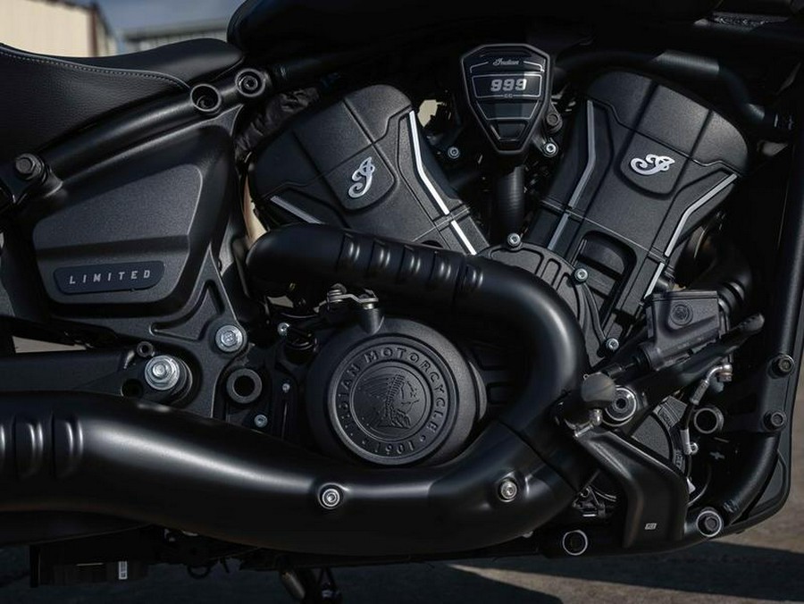 2026 Indian Motorcycle® Scout® Sixty Bobber Limited Black Smoke