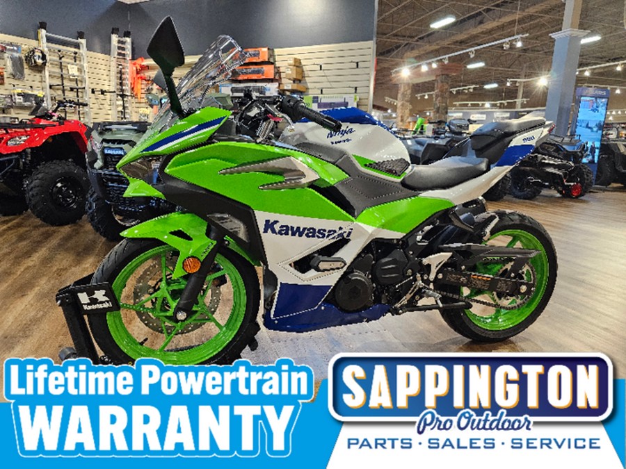 2024 Kawasaki Ninja® 500 SE 40th Anniversary Edition ABS