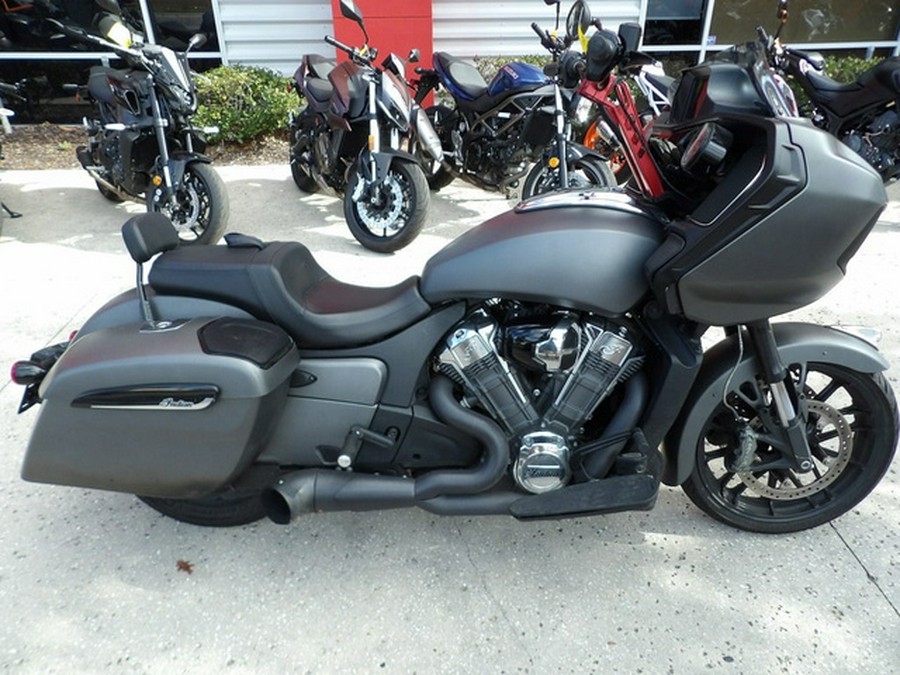 2021 Indian Challenger Titanium Smoke