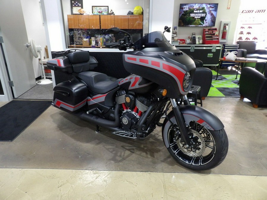 2021 Indian Challenger Titanium Smoke