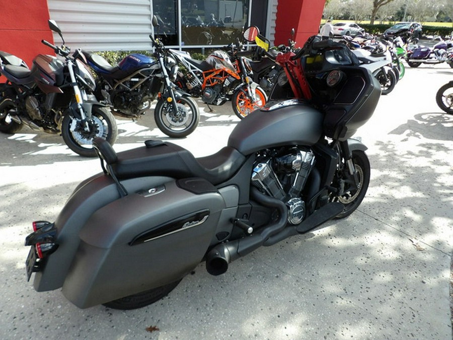 2021 Indian Challenger Titanium Smoke