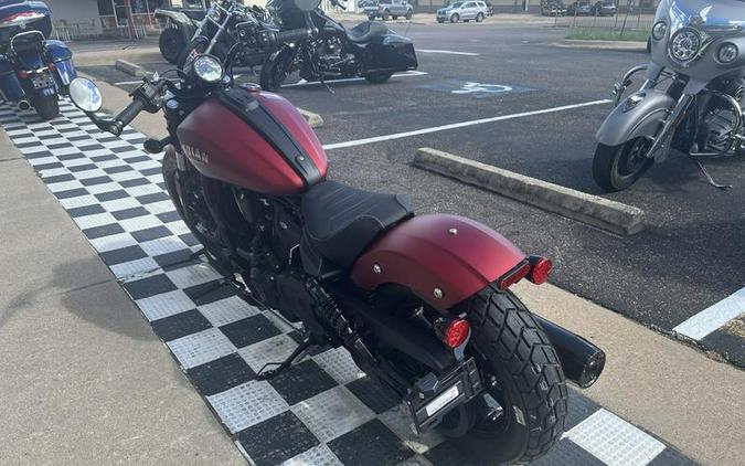 2025 Indian Motorcycle® Scout® Bobber Limited Sunset Red Smoke