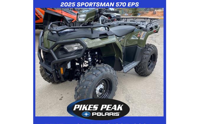 2025 Polaris Industries SPORTSMAN 570 SAGE GREEN EPS