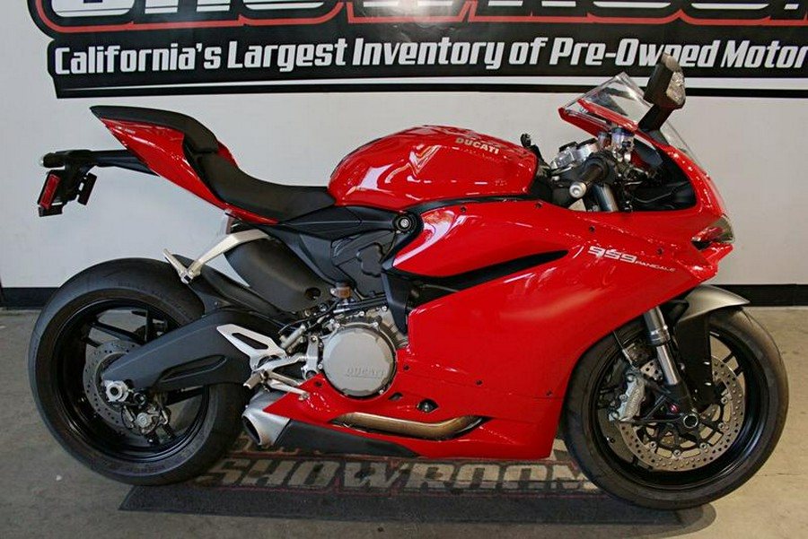 2018 Ducati 959 Panigale Red