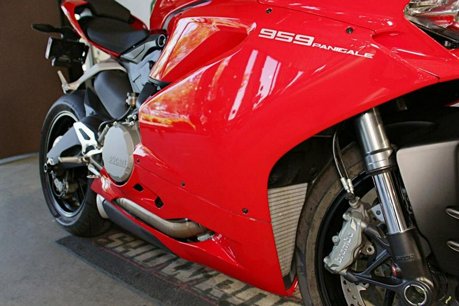 2018 Ducati 959 Panigale Red