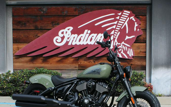 2026 Indian Motorcycle® Chief® Bobber Dark Horse® Moss Green