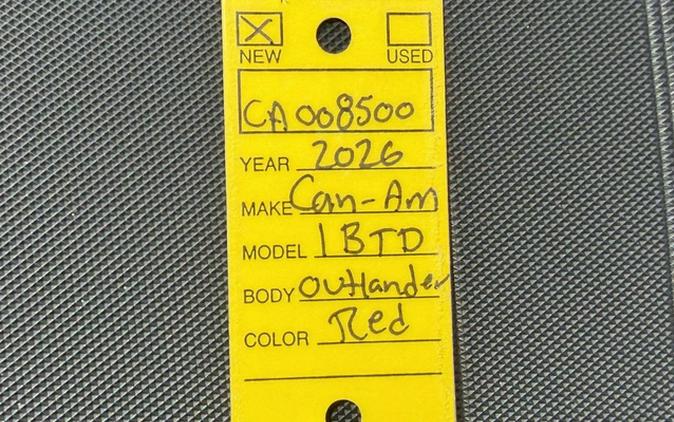 2026 Can-Am Outlander DPS 500