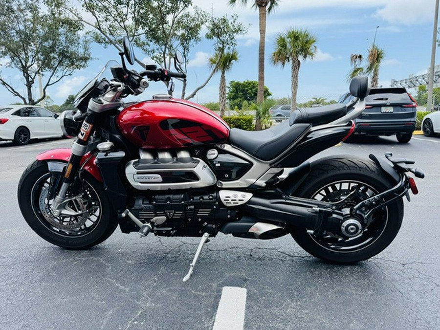 2022 Triumph Rocket 3 GT 221 Red Hopper Sapphire Black