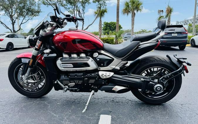 2022 Triumph Rocket 3 GT 221 Red Hopper Sapphire Black