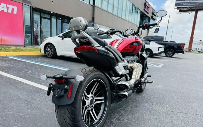 2022 Triumph Rocket 3 GT 221 Red Hopper Sapphire Black