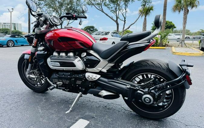 2022 Triumph Rocket 3 GT 221 Red Hopper Sapphire Black