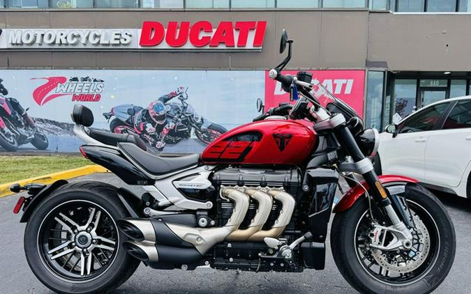 2022 Triumph Rocket 3 GT 221 Red Hopper Sapphire Black