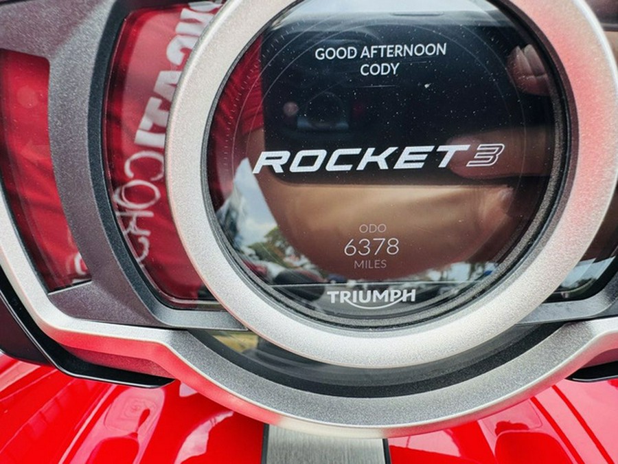 2022 Triumph Rocket 3 GT 221 Red Hopper Sapphire Black
