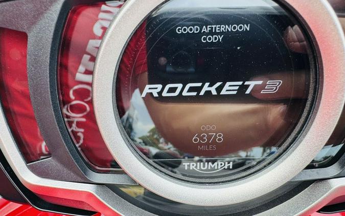 2022 Triumph Rocket 3 GT 221 Red Hopper Sapphire Black