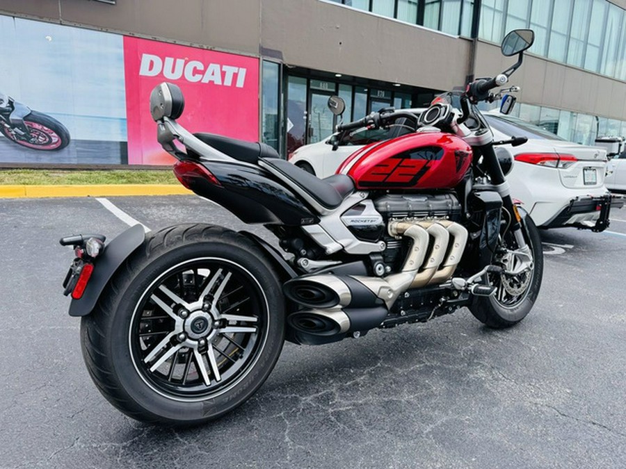 2022 Triumph Rocket 3 GT 221 Red Hopper Sapphire Black