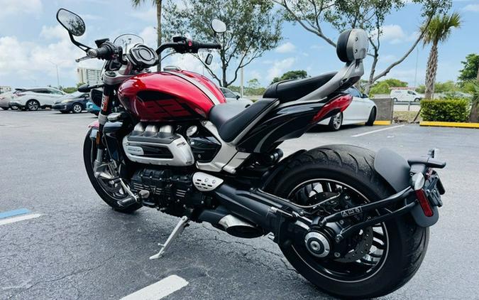 2022 Triumph Rocket 3 GT 221 Red Hopper Sapphire Black