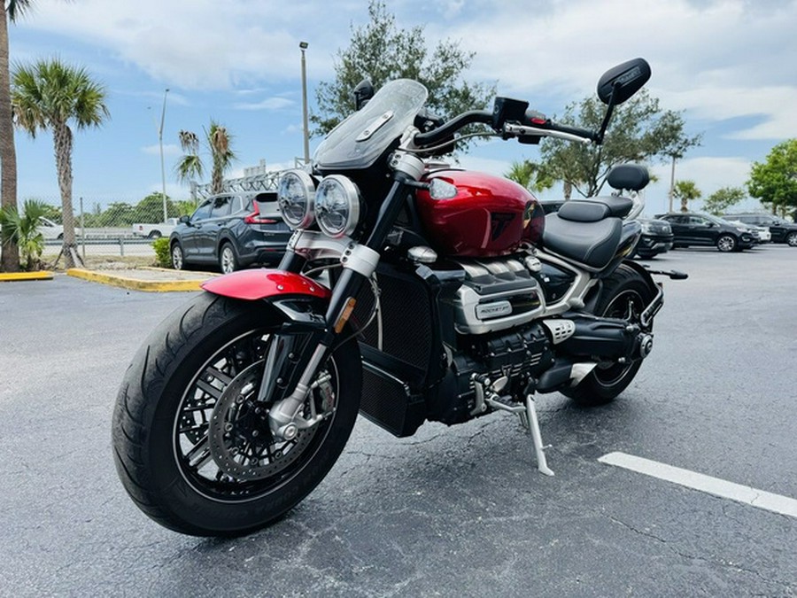 2022 Triumph Rocket 3 GT 221 Red Hopper Sapphire Black