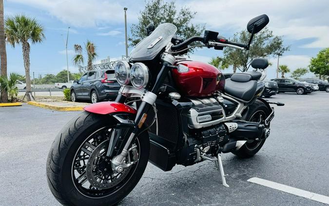 2022 Triumph Rocket 3 GT 221 Red Hopper Sapphire Black
